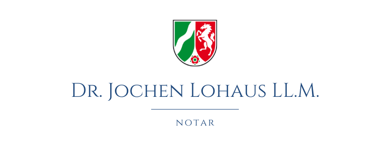 Dr. Jochen Lohaus LL.M. Notar